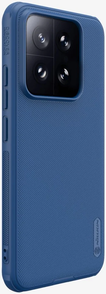 Nillkin Super Frosted Shield Xiaomi 14T Hoesje Back Cover Blauw afbeelding 4