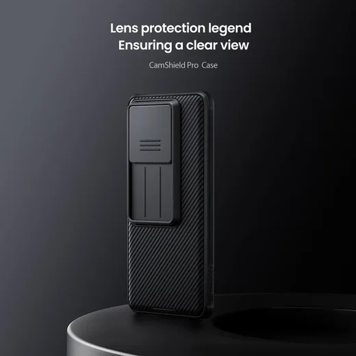 Nillkin CamShield Xiaomi 14T Pro Hoesje met Camera Slider Back Cover Blauw afbeelding 4