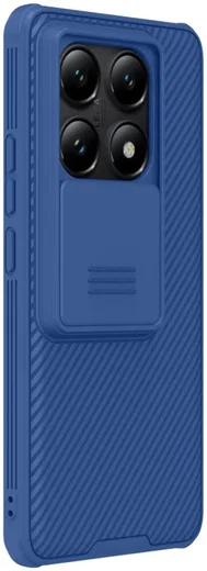 Nillkin CamShield Xiaomi 14T Pro Hoesje met Camera Slider Back Cover Blauw afbeelding 9