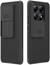Nillkin CamShield Xiaomi 14T Hoesje met Camera Slider Back Cover Zwart