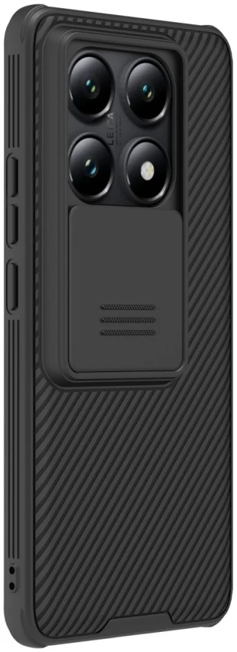 Nillkin CamShield Xiaomi 14T Hoesje met Camera Slider Back Cover Zwart afbeelding 9