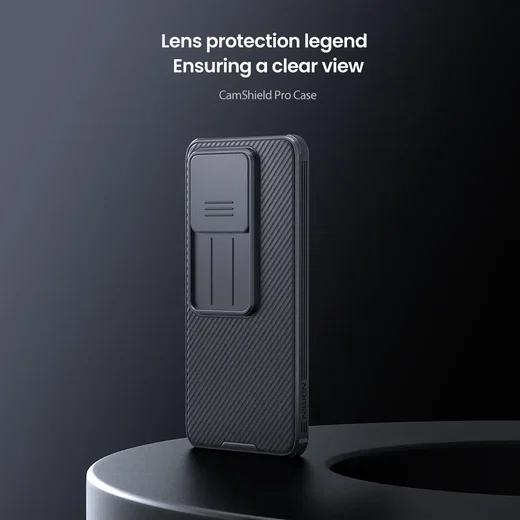 Nillkin CamShield Xiaomi 14T Hoesje met Camera Slider Back Cover Blauw afbeelding 4