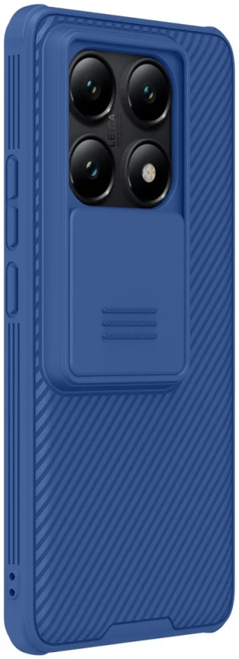 Nillkin CamShield Xiaomi 14T Hoesje met Camera Slider Back Cover Blauw afbeelding 9