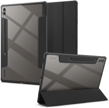Spigen Ultra Hybrid Pro Samsung Galaxy Tab S10 / S9 / S8 Ultra Hoes Zwart