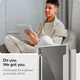 Spigen Ultra Hybrid Pro Samsung Galaxy Tab S10 / S9 / S8 Ultra Hoes Grijs afbeelding 2