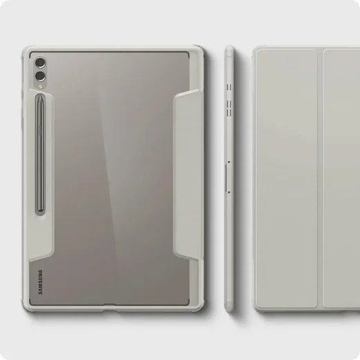 Spigen Ultra Hybrid Pro Samsung Galaxy Tab S10 / S9 / S8 Ultra Hoes Grijs afbeelding 6
