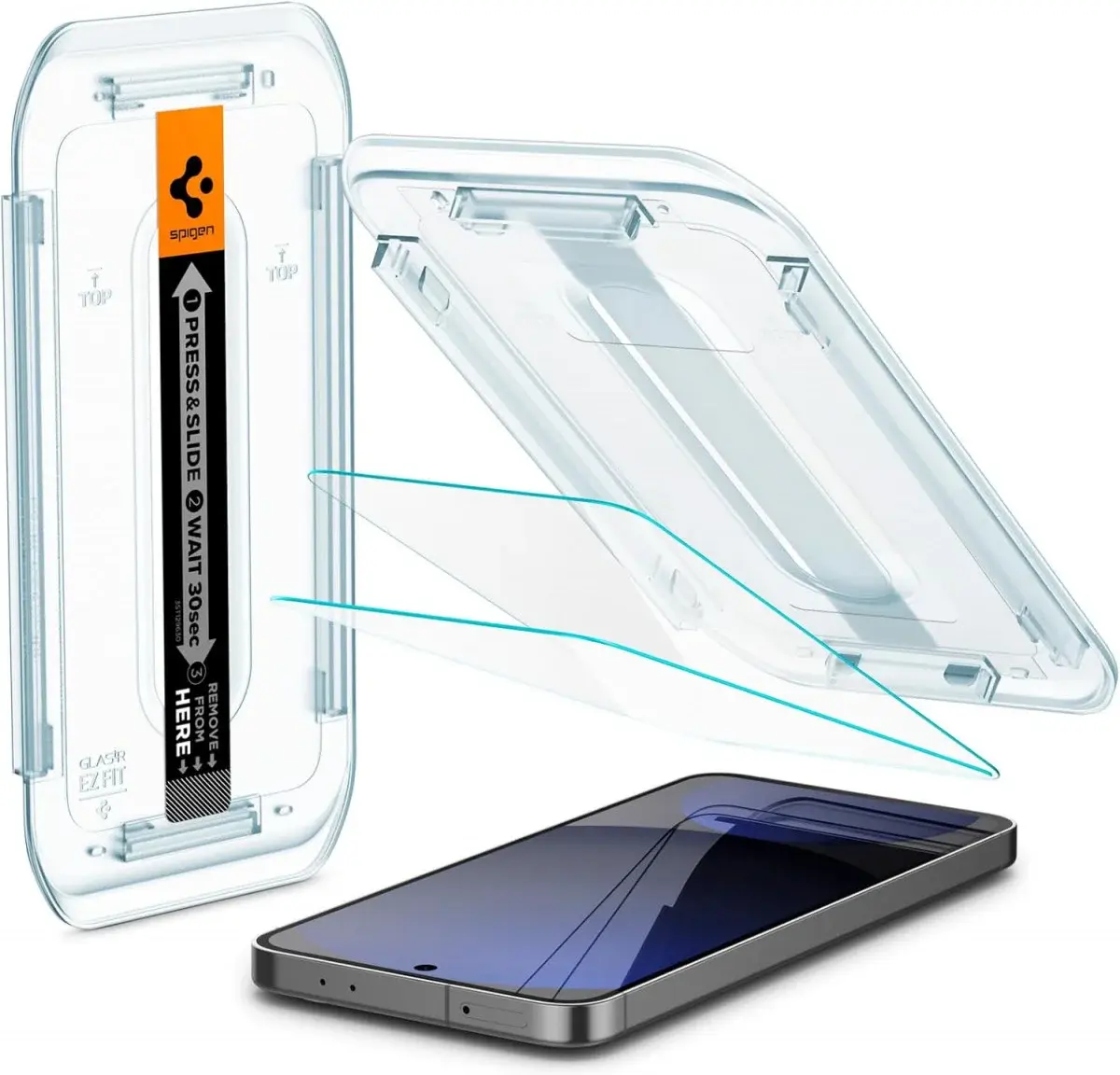 Spigen AlignMaster Samsung A56 / S24 FE Screen Protector Tempered Glass (2-Pack) afbeelding 1