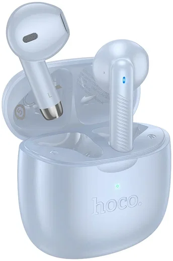 Hoco EW201 Draadloze Bluetooth Half In-Ear Oordoppen Blauw afbeelding 1