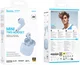 Hoco EW201 Draadloze Bluetooth Half In-Ear Oordoppen Blauw afbeelding 7