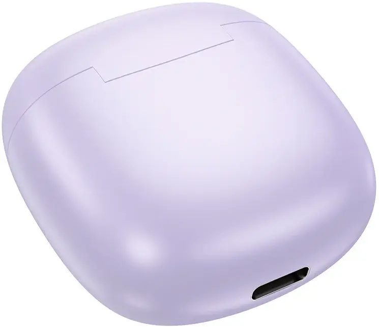 Hoco EW201 Draadloze Bluetooth Half In-Ear Oordoppen Paars afbeelding 2