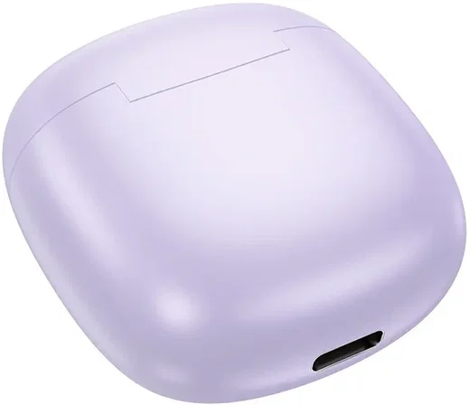 Hoco EW201 Draadloze Bluetooth Half In-Ear Oordoppen Paars afbeelding 2