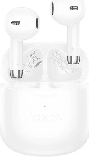 Hoco EW201 Draadloze Bluetooth Half In-Ear Oordoppen Paars afbeelding 7