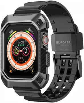 SUPCASE UB Pro - Apple Watch 11/10 42MM Hoesje - met Bandje - Zwart