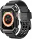 SUPCASE UB Pro - Apple Watch 11/10 42MM Hoesje - met Bandje - Zwart afbeelding 1