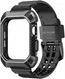 SUPCASE UB Pro - Apple Watch 11/10 42MM Hoesje - met Bandje - Zwart afbeelding 2