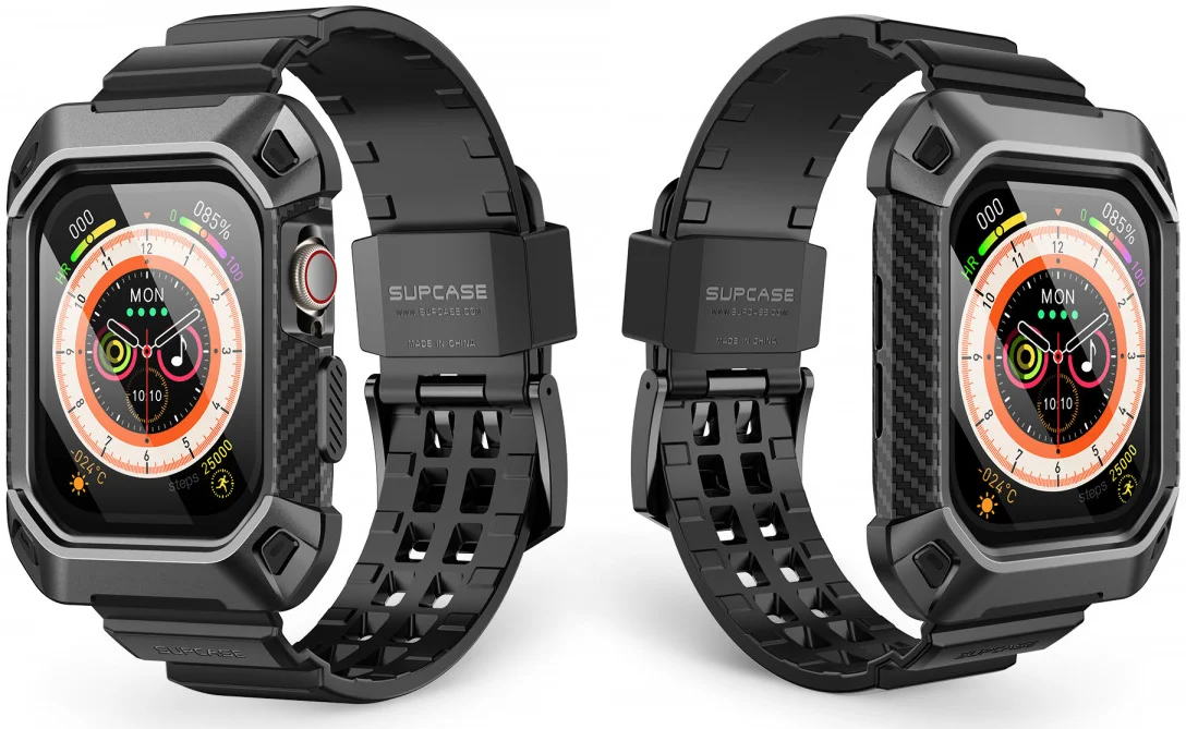 SUPCASE UB Pro - Apple Watch 11/10 46MM Hoesje - met Bandje - Zwart afbeelding 10