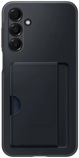 Origineel Samsung Galaxy A16 Hoesje Card Slot Back Cover Zwart afbeelding 1
