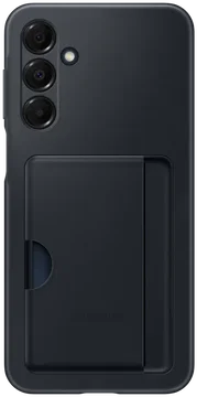 Origineel Samsung Galaxy A16 Hoesje Card Slot Back Cover Zwart