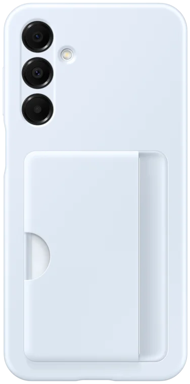 Origineel Samsung Galaxy A16 Hoesje Card Slot Back Cover Blauw afbeelding 1