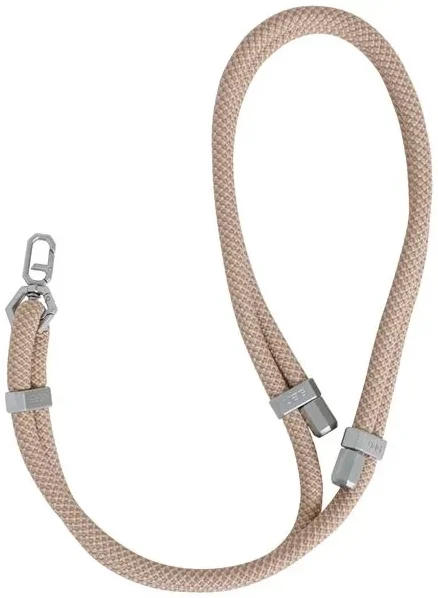 Urban Armor Gear Crossbody Dik Universeel Telefoonkoord / Ketting (160CM) Beige afbeelding 2
