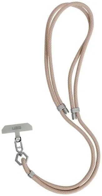 Urban Armor Gear Crossbody Slim Universeel Telefoonkoord / Ketting (160CM) Beige afbeelding 1