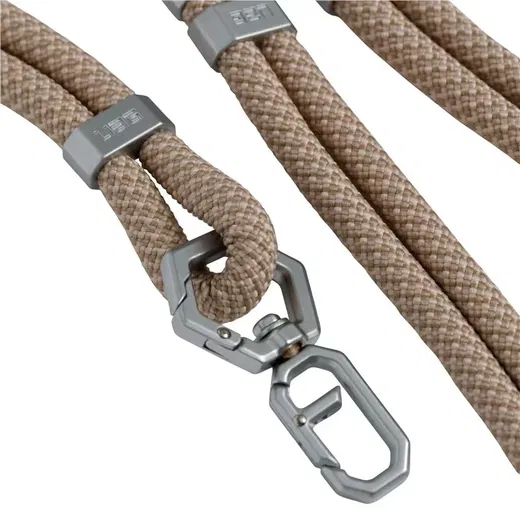 Urban Armor Gear Crossbody Slim Universeel Telefoonkoord / Ketting (160CM) Beige afbeelding 3