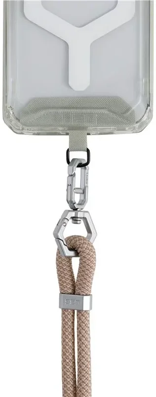 Urban Armor Gear Crossbody Slim Universeel Telefoonkoord / Ketting (160CM) Beige afbeelding 5