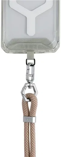 Urban Armor Gear Crossbody Slim Universeel Telefoonkoord / Ketting (160CM) Beige afbeelding 5