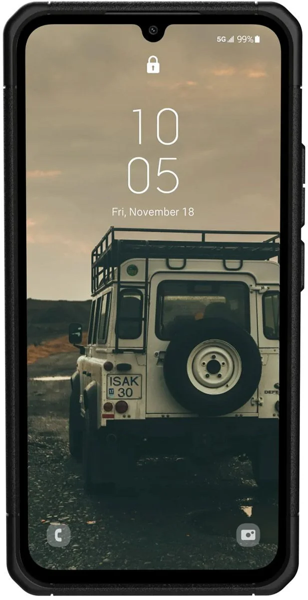 Urban Armor Gear Scout Samsung Galaxy A34 Hoesje Back Cover Zwart afbeelding 8