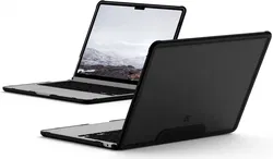 UAG [U] Lucent MacBook Air 13 Inch M3/M2 2024/2022 Hoes - A3113 / A2681 - Zwart afbeelding