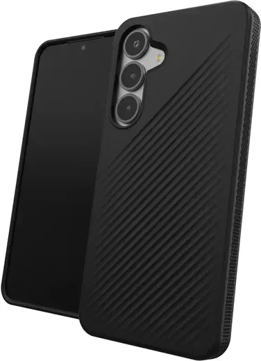 ZAGG Luxe Samsung Galaxy S25 Plus Hoesje 3M Valbescherming Zwart afbeelding 2