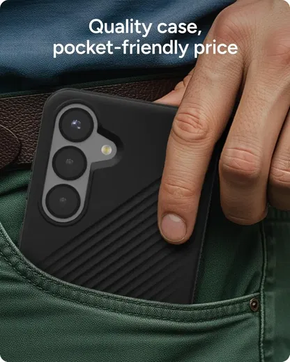 ZAGG Luxe Samsung Galaxy S25 Plus Hoesje 3M Valbescherming Zwart afbeelding 8