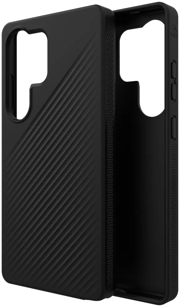 ZAGG Luxe Samsung Galaxy S25 Ultra Hoesje 3M Valbescherming Zwart afbeelding 2