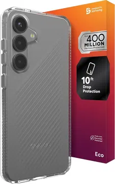 ZAGG Luxe Samsung Galaxy S25 Hoesje Back Cover 3M Valbescherming Transparant