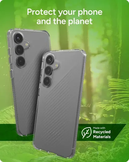 ZAGG Luxe Samsung Galaxy S25 Hoesje Back Cover 3M Valbescherming Transparant afbeelding 7