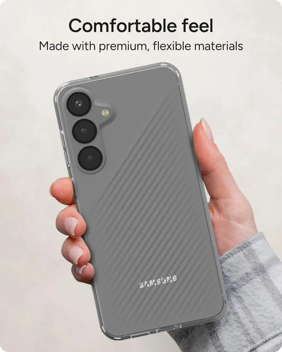 ZAGG Luxe Samsung Galaxy S25 Plus Hoesje 3M Valbescherming Transparant afbeelding 7