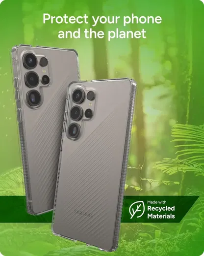 ZAGG Luxe Samsung Galaxy S25 Ultra Hoesje 3M Valbescherming Transparant afbeelding 6