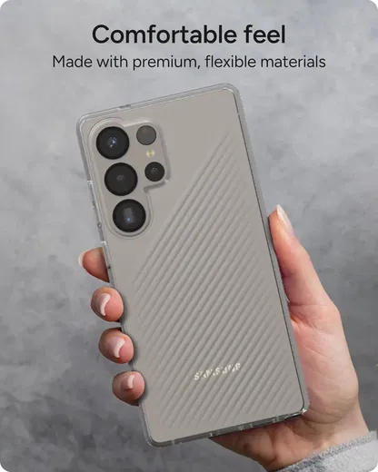 ZAGG Luxe Samsung Galaxy S25 Ultra Hoesje 3M Valbescherming Transparant afbeelding 7