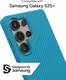 ZAGG Luxe Samsung Galaxy S25 Plus Hoesje 3M Valbescherming Blauw afbeelding 4