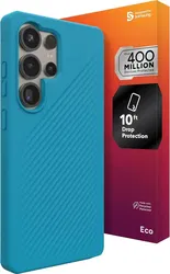 ZAGG Luxe Samsung Galaxy S25 Ultra Hoesje 3M Valbescherming Blauw afbeelding
