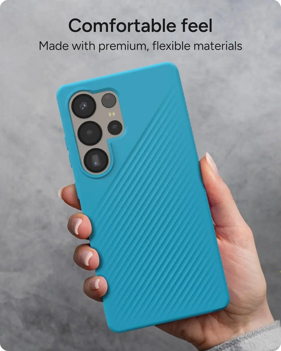 ZAGG Luxe Samsung Galaxy S25 Ultra Hoesje 3M Valbescherming Blauw afbeelding 4