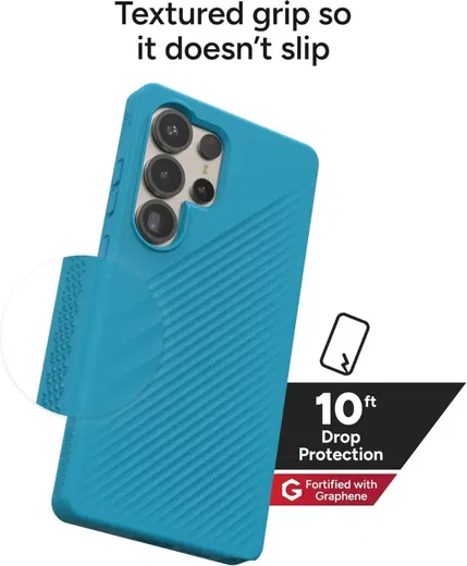 ZAGG Luxe Samsung Galaxy S25 Ultra Hoesje 3M Valbescherming Blauw afbeelding 6