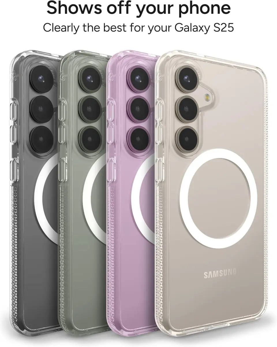 ZAGG Crystal Palace Snap Samsung Galaxy S25 Plus Hoesje Magsafe Transparant afbeelding 7