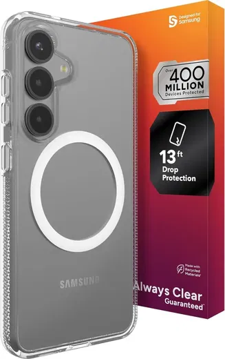 ZAGG Crystal Palace Snap Samsung Galaxy S25 Plus Hoesje Magsafe Transparant afbeelding 1