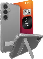 ZAGG Crystal Palace Kickstand Samsung Galaxy S25 Plus Hoesje Transparant afbeelding