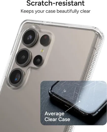 ZAGG Crystal Palace Kickstand Samsung Galaxy S25 Ultra Hoesje Transparant afbeelding 6