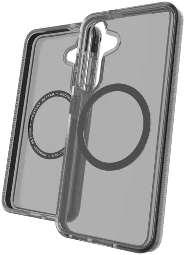 ZAGG Santa Cruz Snap Samsung Galaxy S25 Hoesje Magnetic Back Cover Zwart afbeelding 3