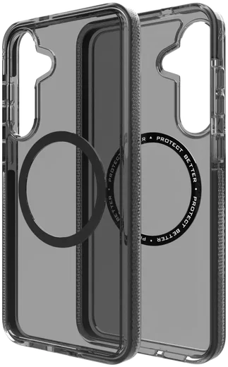ZAGG Santa Cruz Snap Samsung Galaxy S25 Plus Hoesje Magsafe / Qi2 Zwart afbeelding 1