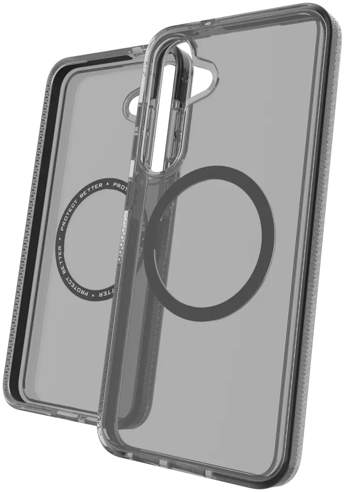 ZAGG Santa Cruz Snap Samsung Galaxy S25 Plus Hoesje Magsafe / Qi2 Zwart afbeelding 2