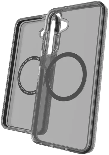 ZAGG Santa Cruz Snap Samsung Galaxy S25 Plus Hoesje Magsafe / Qi2 Zwart afbeelding 2